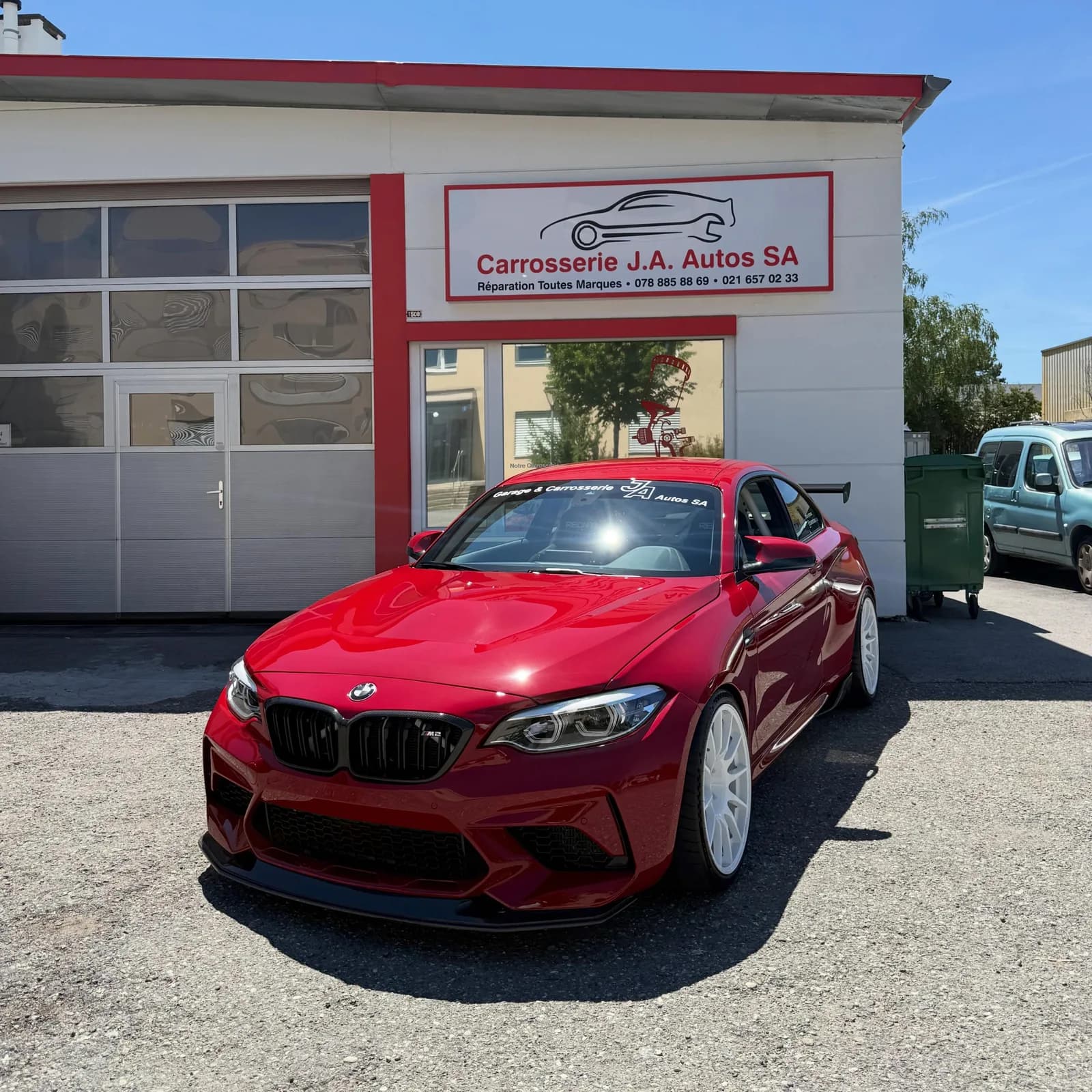 BMW M2 F87 Imola Rot